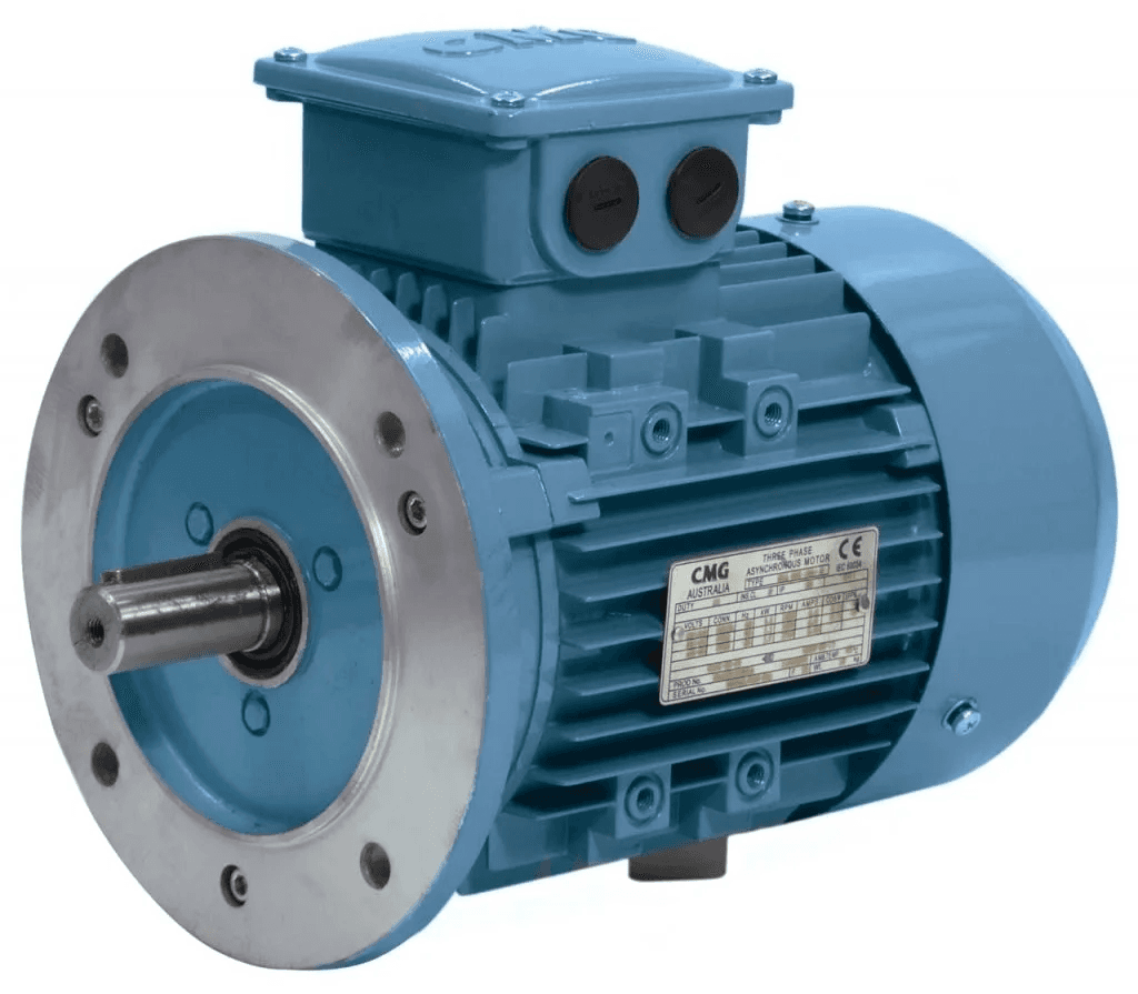 AD-M100-2.2 – B5 flange motor view
